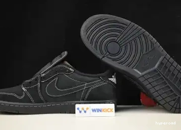 Hyperoad (with TRAVIS accessories) 1 BLACK AIR LOW OG SCOTT JORDAN X  BLACK 0623